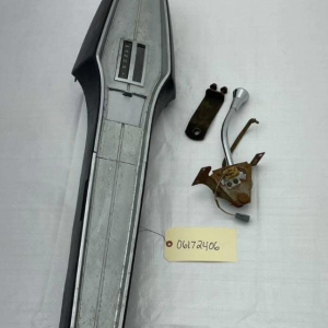 Mopar A-Body Console & Automatic Shifter Trim Plate with Floor Shift Bracket