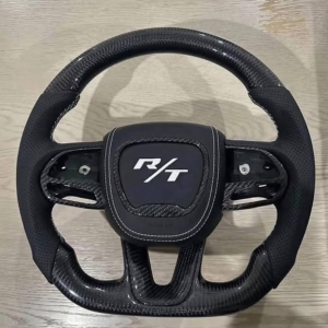 Custom Carbon Fiber Steering Wheel – Dodge Charger/Challenger R/T